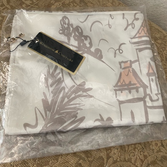 Disney Accessories - Disney Kingdom Couture Collection Silk Scarf